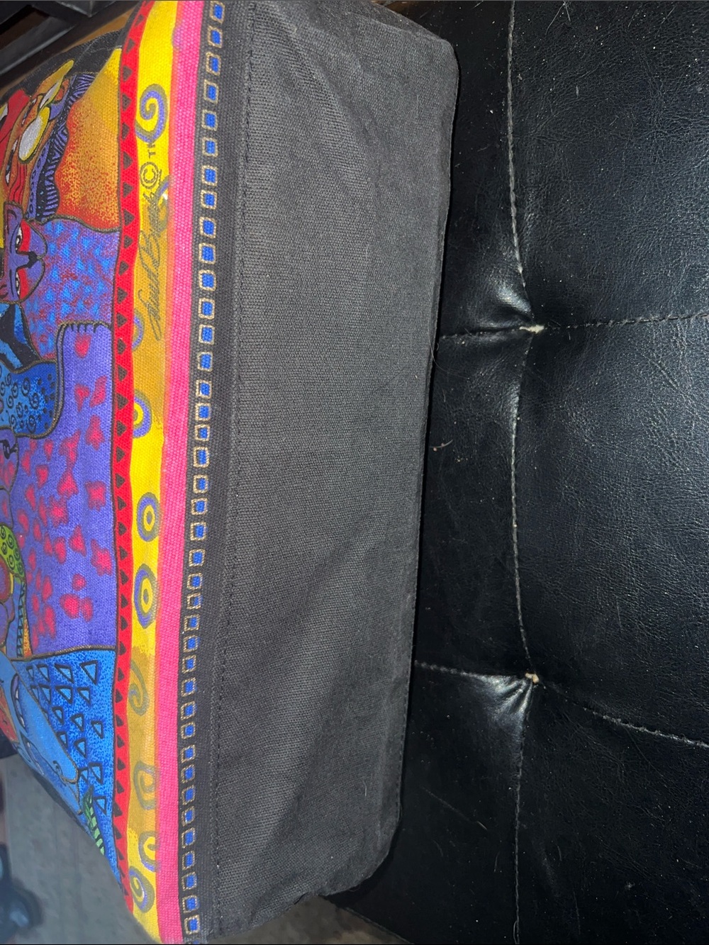 Laurel Burch Colorful Dog Tote - Picture 9 of 16